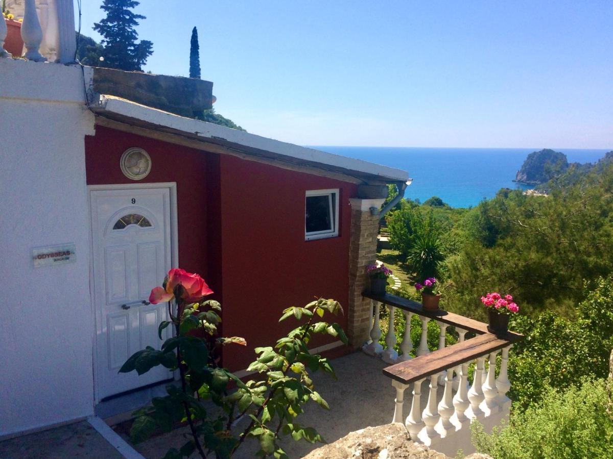 Ermones Odyssesas Bungalow Vátos المظهر الخارجي الصورة