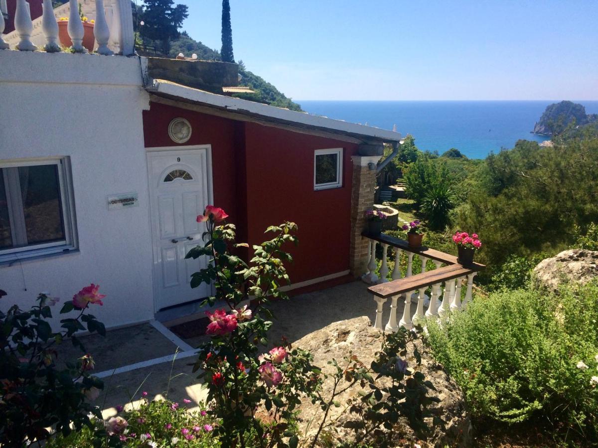 Ermones Odyssesas Bungalow Vátos المظهر الخارجي الصورة