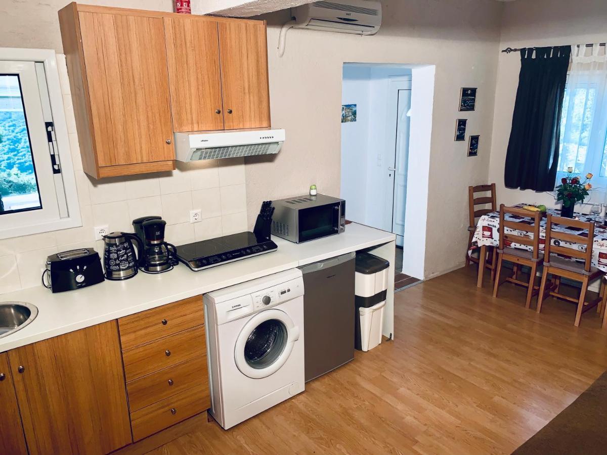 Ermones Odyssesas Bungalow Vátos المظهر الخارجي الصورة