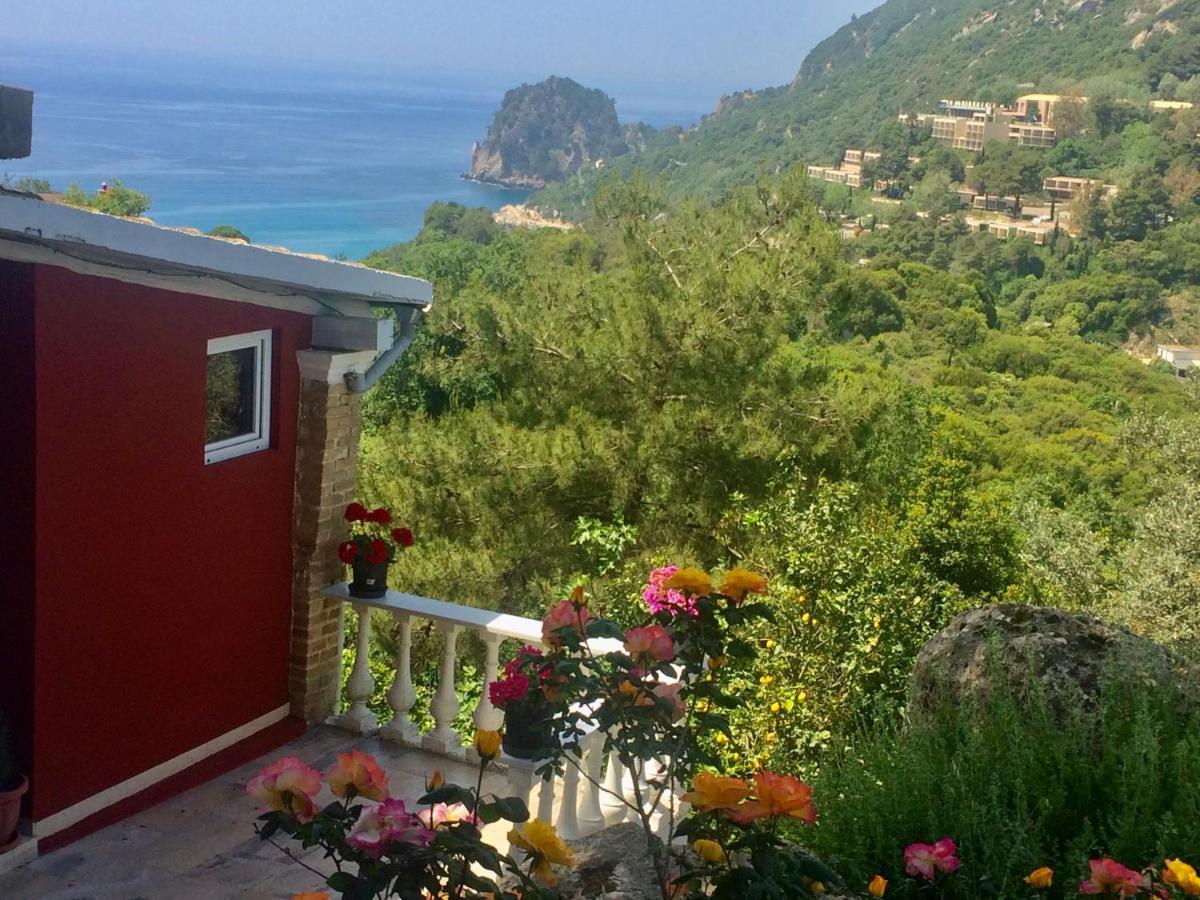 Ermones Odyssesas Bungalow Vátos المظهر الخارجي الصورة