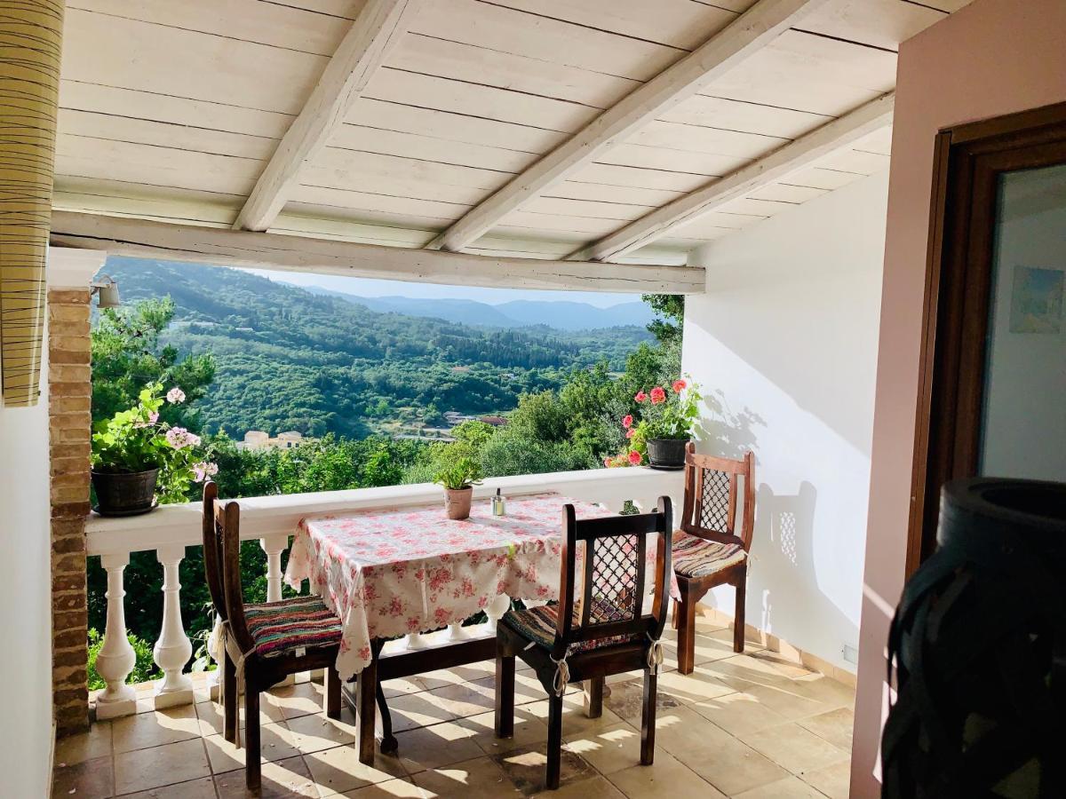 Ermones Odyssesas Bungalow Vátos المظهر الخارجي الصورة