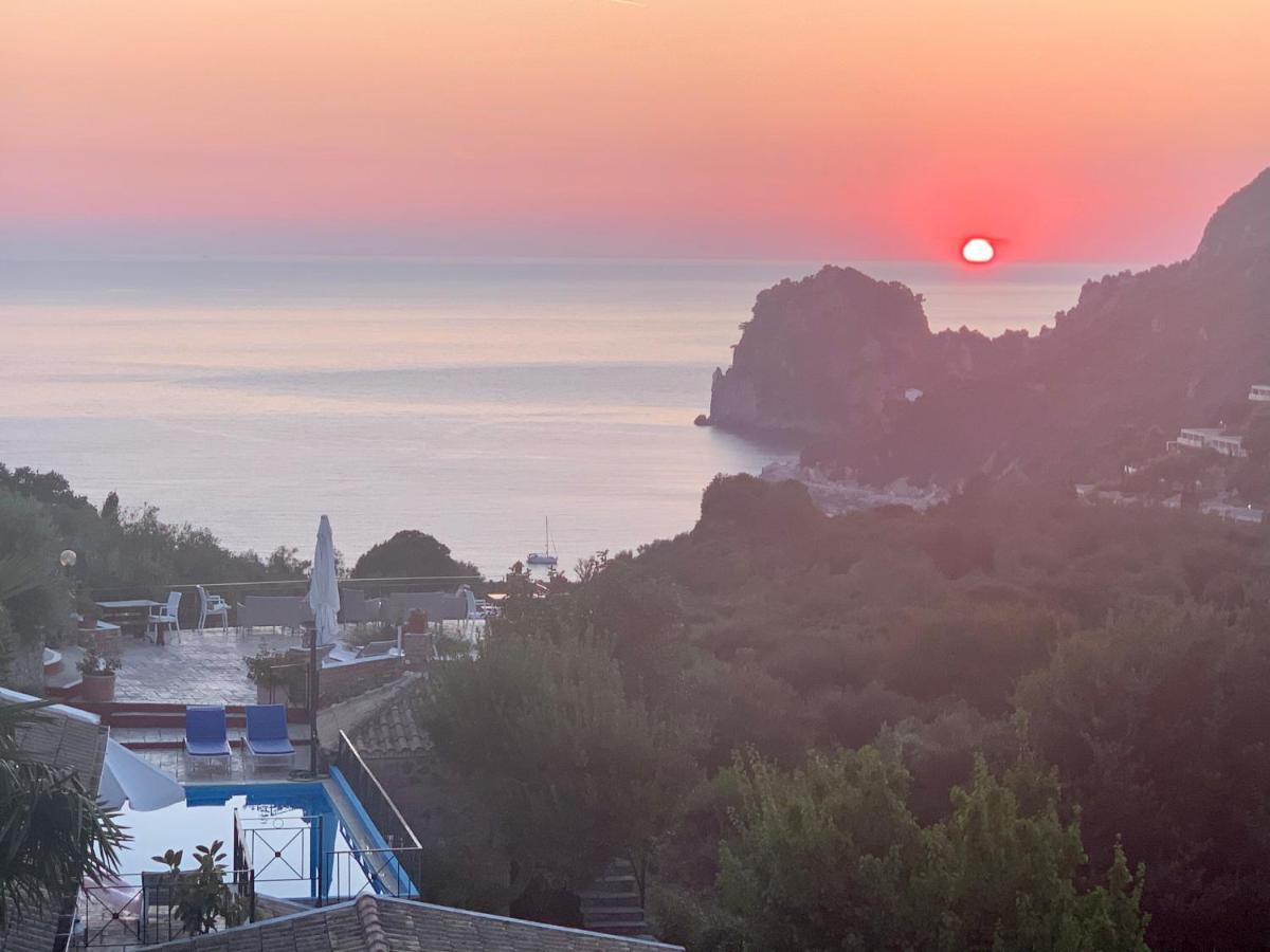 Ermones Odyssesas Bungalow Vátos المظهر الخارجي الصورة