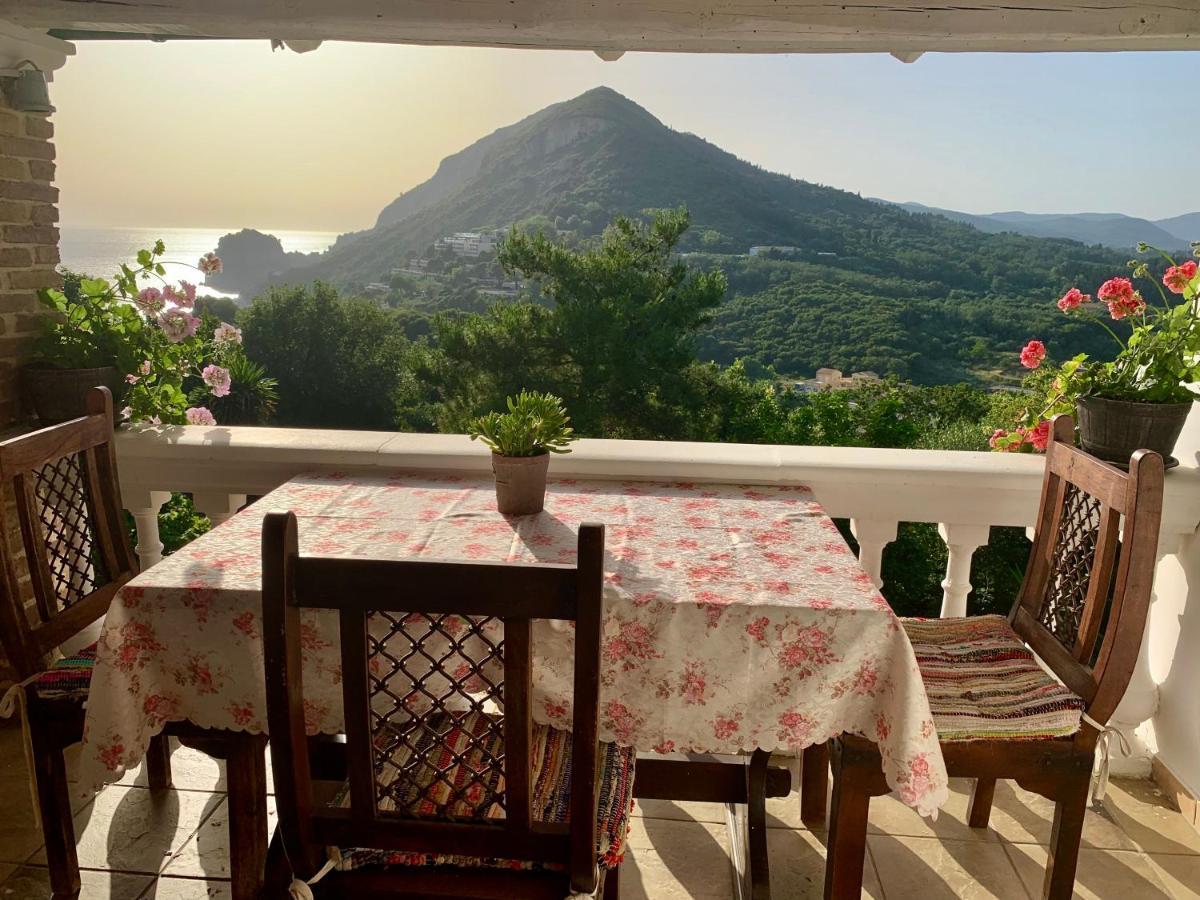 Ermones Odyssesas Bungalow Vátos المظهر الخارجي الصورة
