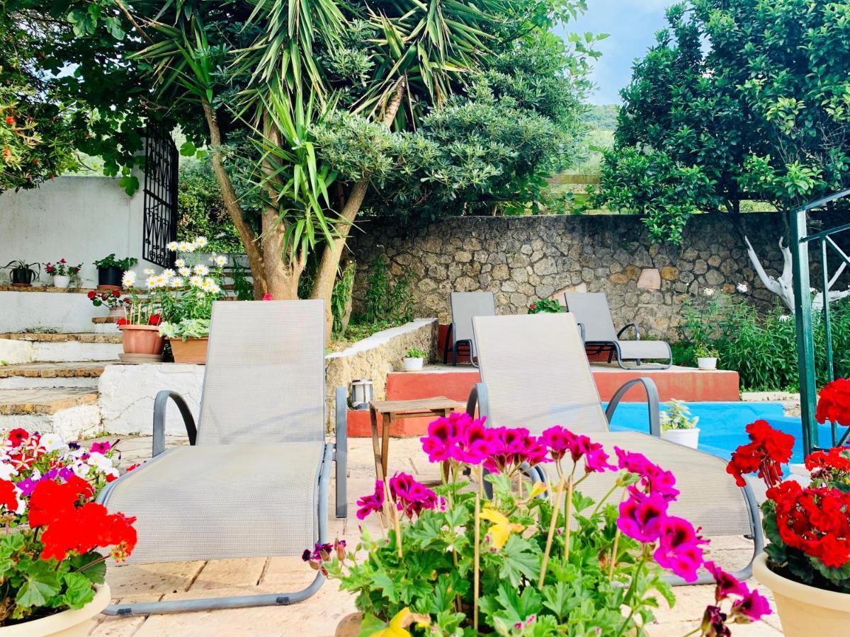 Ermones Odyssesas Bungalow Vátos المظهر الخارجي الصورة